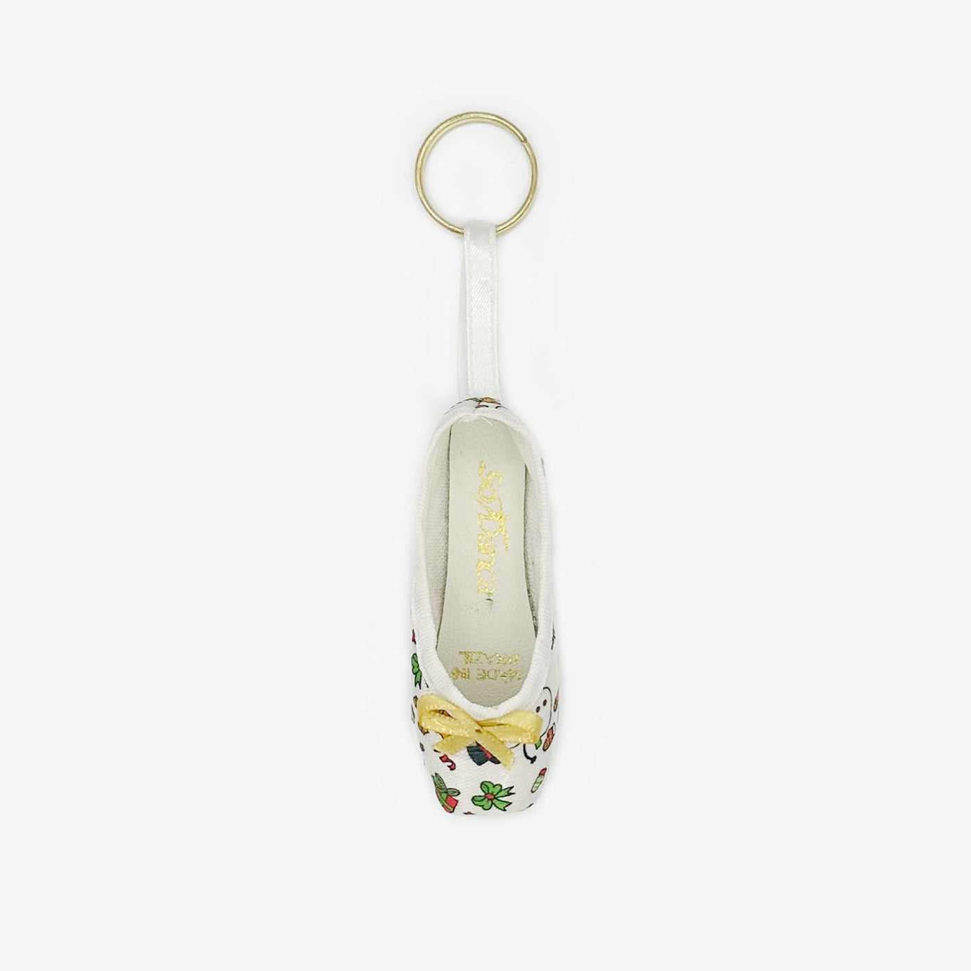 Christmas Mini Pointe Shoe Keychains - KC15