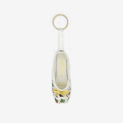 Christmas Mini Pointe Shoe Keychains - KC15