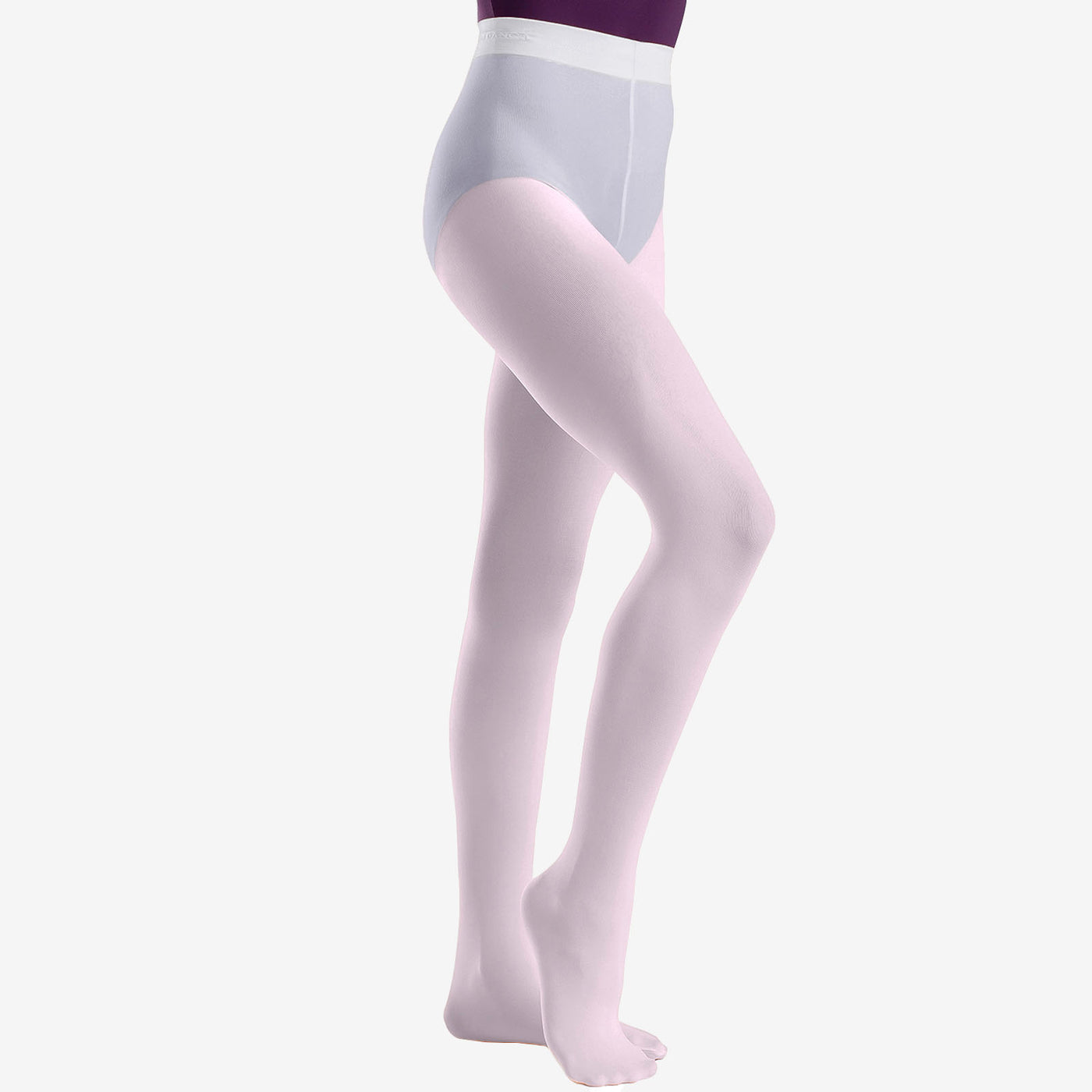 Women\'s belly modern dance leggings foot cover over knee length socks