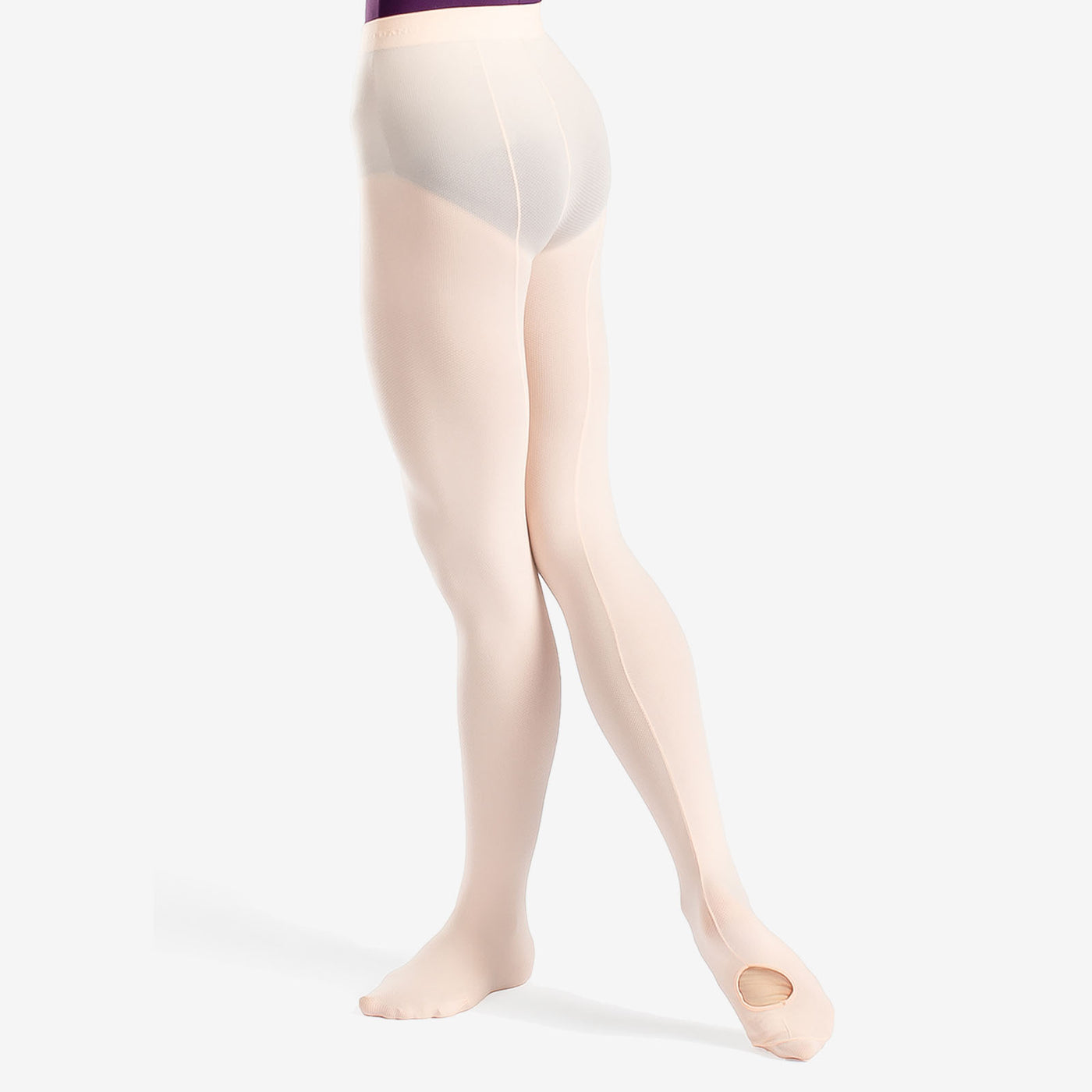 sofsy Sheer Back Seam Tights for Women Invisibly Reinforced Footed